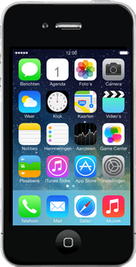Apple iPhone 4S met iOS 7 (Model A1387)
