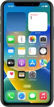 Apple iphone 11 pro met ios 16 model a2215